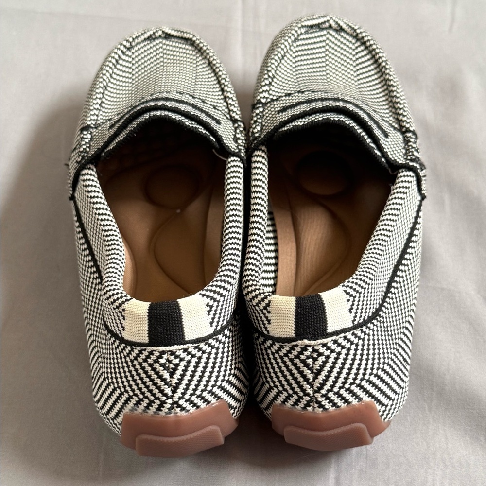 Women’s Zelaprox Black‎ And White Shoes Size 7 - Picture 3 of 4